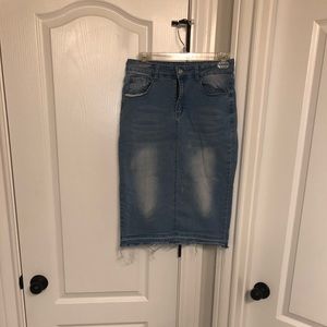Jade Mackenzie denim skirt size XS